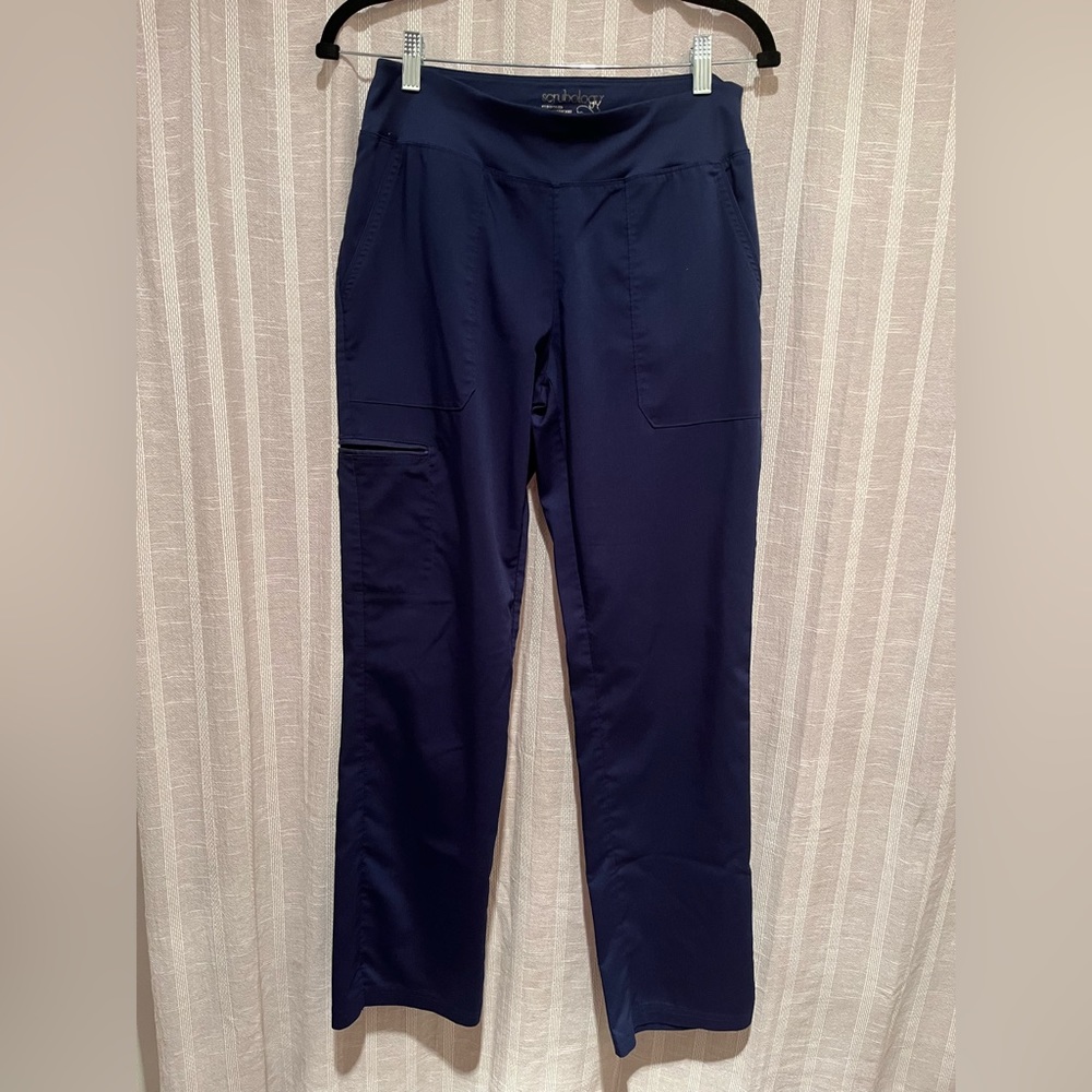 Scrub Pants with Elastic Waist Band